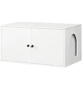 Litter Box Enclosure — Cat Litter Box Furniture with Removable Divider — collection imagery