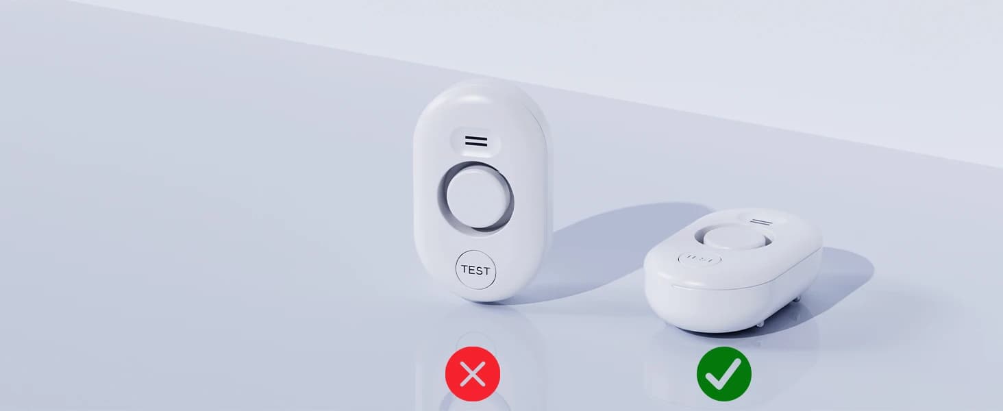 5 Pack Water Leak Detectors for Home — 100dB Water Sensor Alarm for Basement — collection imagery