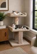 Spacious Cat Perch for Large Cats