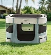 Dog Stairs for High Bed, Foldable Pet Stairs for Small and Medium or Large Dogs Puppy with Storage for Bed or — collection imagery