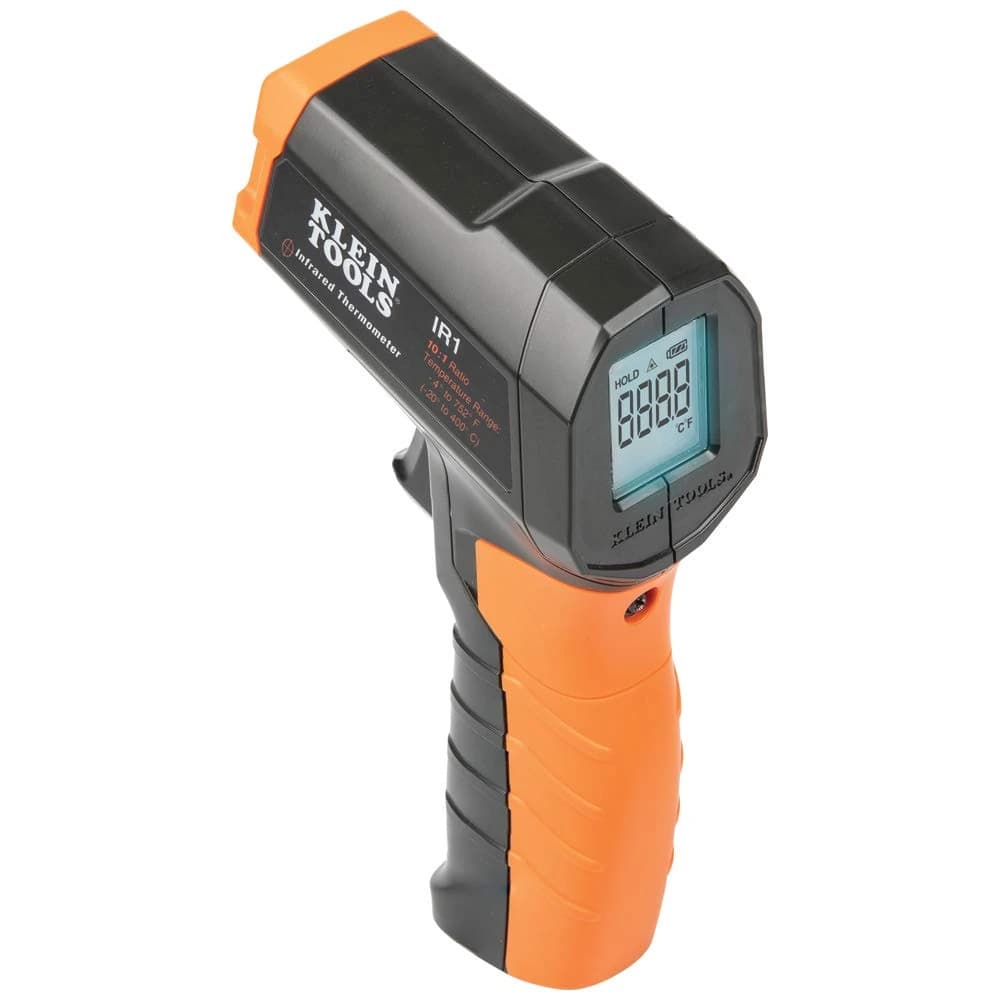IR1 Infrared Thermometer, Digital Laser Gun is Non-Contact Thermometer with a Temperature Range -4 to