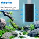 6-Pack Pre-Filter Sponge for Aquarium Shrimp Fry Fish Tank Filter 0.8” Intake