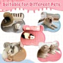 Guinea Pig Cage Liner — 4 PCS Washable Guinea Pig Bedding Fleece Mat