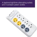 Aquarium Fish Tank 8-Outlet 24/7 Digital Power Center Timer