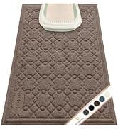 Stone Dog Food Mat — 24" x 16" Large Absorbent Pet Feeding Mat — collection imagery