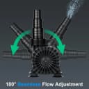 1800 GPH Pond Pump — 100W for Fish Ponds