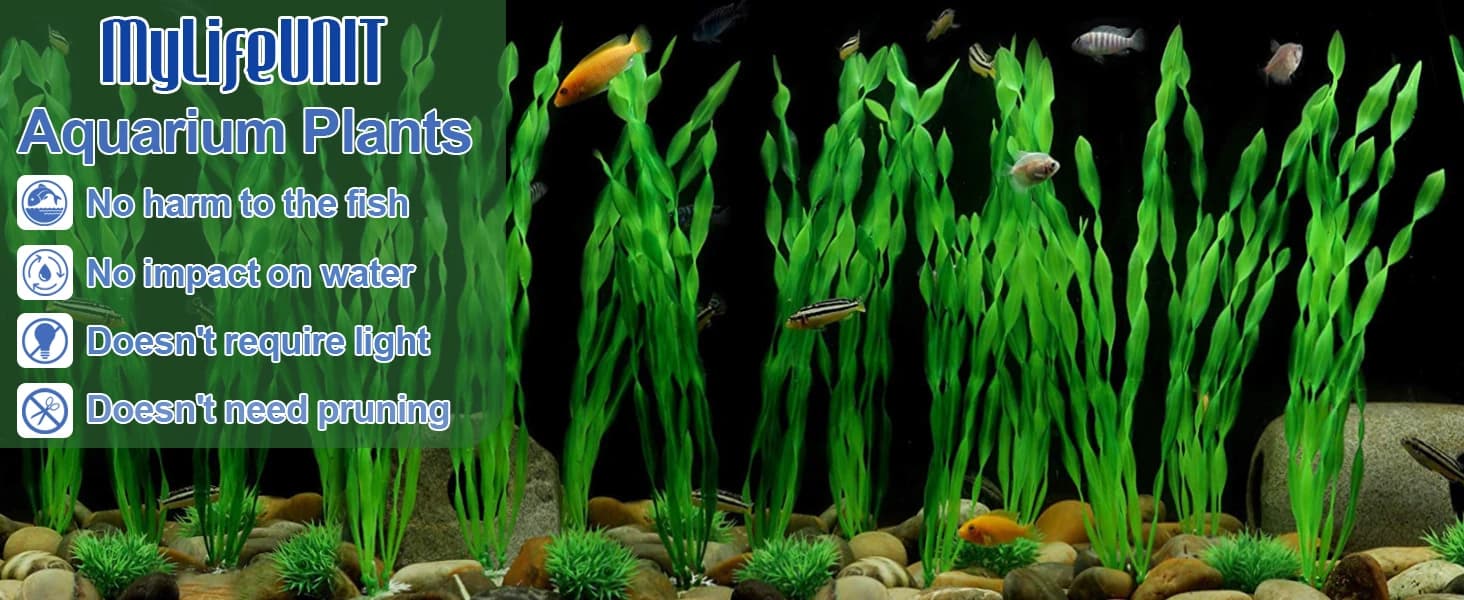 Artificial Seaweed Water Plants for Aquarium — Artificial Seaweed Water Plants for Aquarium — Plastic Fish Tank Decortion Plants