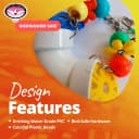 SB751 PVC Forager Bird Toy — Medium/Large Bird Size