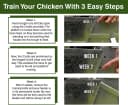 Grandpas Feeders Automatic Chicken Feeder - 20 lbs No Waste Poultry Feeder