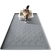 Stone Dog Food Mat — 24" x 16" Large Absorbent Pet Feeding Mat — collection imagery