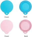 6 packs Pet Food Can Lids — Food Safe BPA-Free and Dishwasher Safe