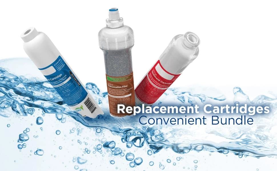 AquaticLife RO Buddie Inline Filter Cartridge Set — 3-Pack — product details