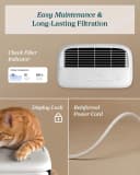 Smart Pet Air Purifier for Home Pets Large Room