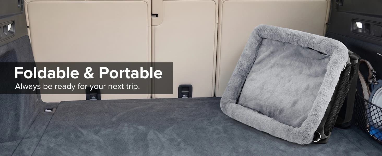 Deluxe Dog Booster Seat with Sturdy Metal Frame and Safety Leash for Small Pets up to 20 lbs - Portable Puppy β product details