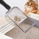 Cat Litter Scoop — Sturdy Litter Cleaner Corner Shovel