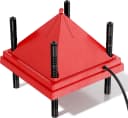 Chick Brooder Heater with Anti-Roost Cone and Constant Temp Red 12" x 12"