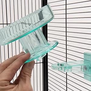 Quick Lock Bird Cage Bath for Lovebirds — collection imagery