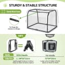 24-inch Portable Collapsible Dog Crate for Small Dogs up to 27lbs