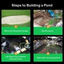 10 x 13 Feet Pond Liner for Koi Ponds