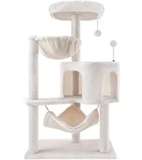 Cat Tree with Cat Condo and Big Hammock — collection imagery