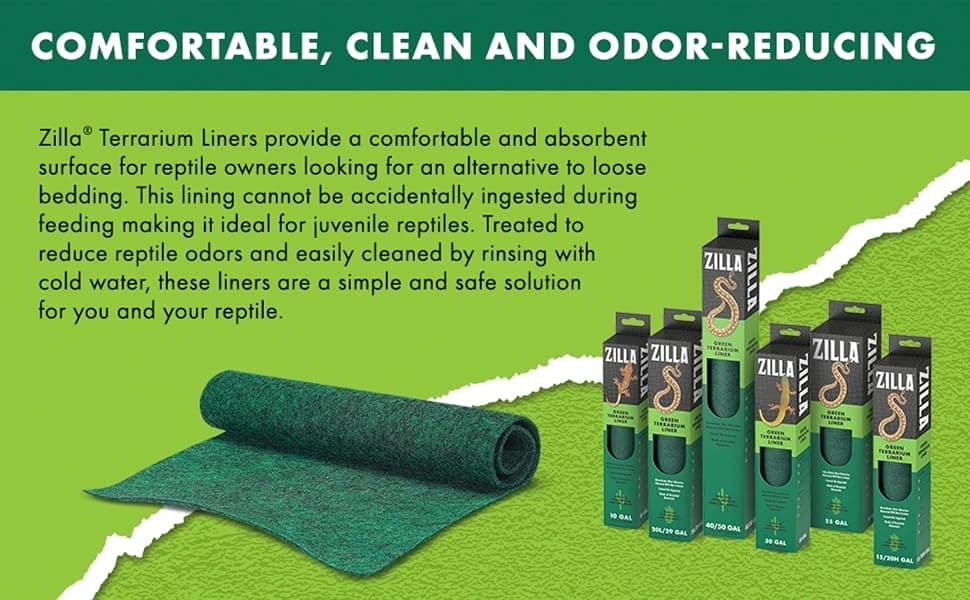 Reptile Terrarium Bedding Substrate Floor Liner — product details