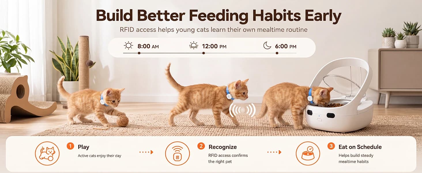 Smart Pet Feeder RFID Bluetooth — product details