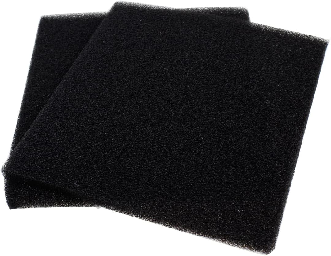 2 Pack Aquarium Bio Sponge Filter Media Pad Cut-to-Size Open Cell Foam Sheet for Fish Tank Sump (9" x 9" x