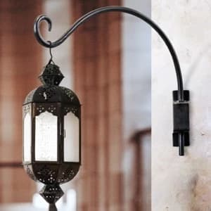 Bird Feeder Hanger Outdoor: 16" Swivel Heavy Duty Wall Mount Bracket — collection imagery