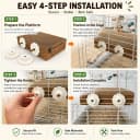 Parrot Chew Toy — Shreddable Cardboard Bird Platform