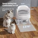 Self Cleaning Litter Box — Open Top Automatic Litter Box for Multiple Cats