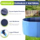 Dog Pool — Foldable Pet Swimming Pool with 6mm High-Strength PP Board
