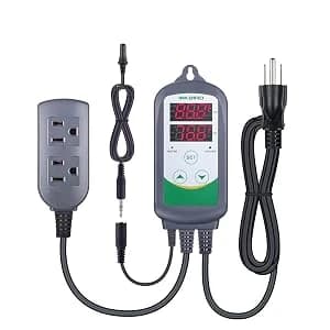 ITC-308S Aquarium Heating and Cooling Dual Stage Temperature Controller Freshwater Saltwater Aquarium Tropical — product details