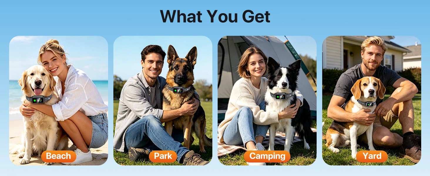 2 In1 Wireless Dog Collar Fence System and Training Collar — product details