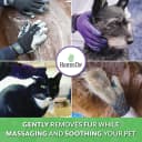 Flexible Rubber-Nodule Pet Grooming Gloves