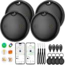 2026 Air Tags 4 Pack Tracker Tag for Android and iOS - Bluetooth Tracker with IP68 Waterproof