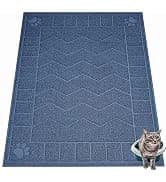 Stone Dog Food Mat — 24" x 16" Large Absorbent Pet Feeding Mat — collection imagery