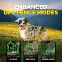 Pathfinder 2 GPS Dog Tracker e Collar 9 Mile Long Range LED Light No Monthly fees Free App Waterproof — Color: Pathfinder 2 / Size: 35 lbs and up