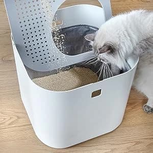 Top-Entry Cat Litter Box — Leak-Proof — product details
