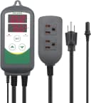 ITC-308S Aquarium Heating and Cooling Dual Stage Temperature Controller Freshwater Saltwater Aquarium Tropical
