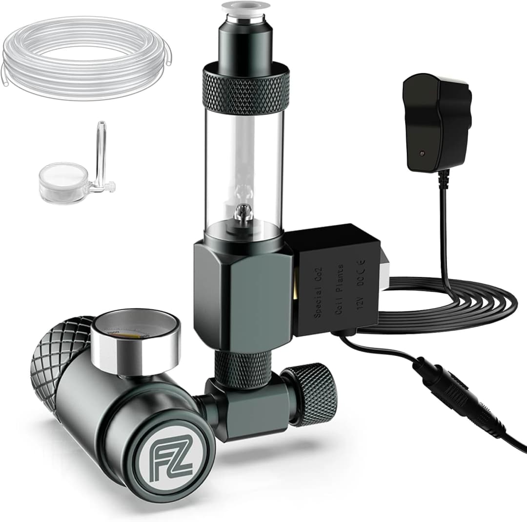 Mini Aquarium CO₂ Regulator Kit for CGA320 Side Open CO2 Cylinder