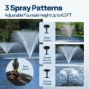 530GPH 42W All-in-One Pond Filter Pump Fountain System Kits