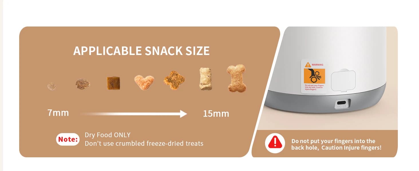 2K Pet Camera Treat Dispenser — product details