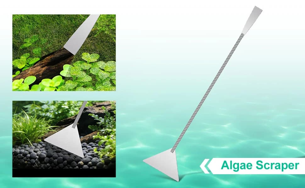 Terrarium Supplies 3 PCS — Stainless Steel Aquarium Supplies Set — product details