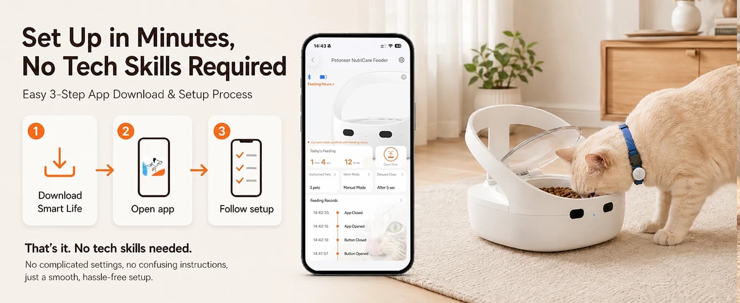 Smart Pet Feeder RFID Bluetooth — collection imagery