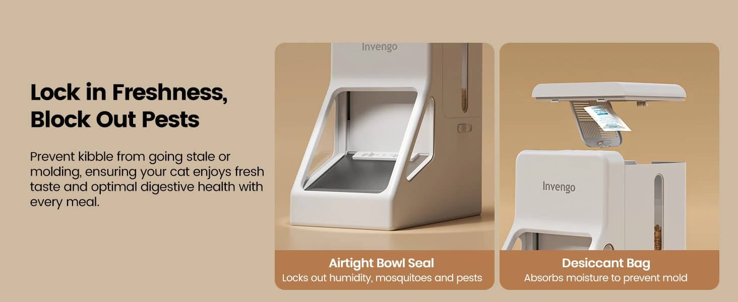 RFID Automatic Cat Feeder — Microchip and RFID Tag Compatible — collection imagery