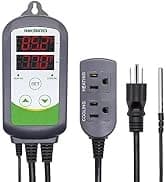 ITC-308S Aquarium Heating and Cooling Dual Stage Temperature Controller Freshwater Saltwater Aquarium Tropical — collection imagery