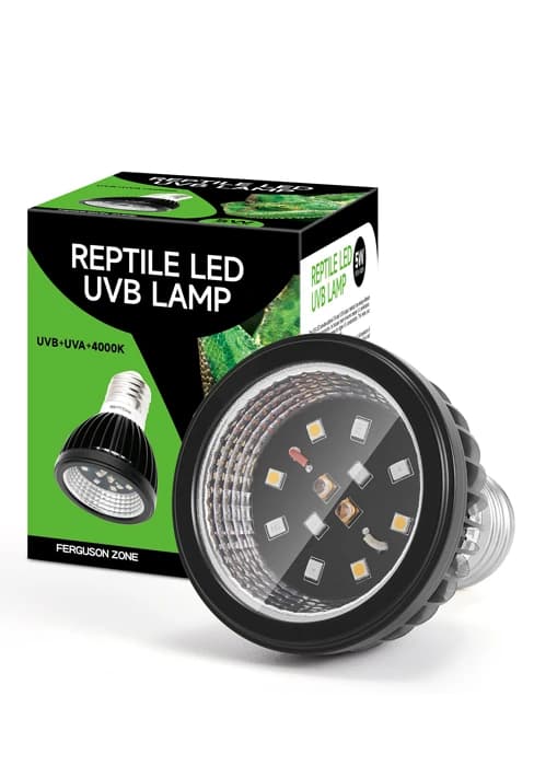 16-Inch LED UVB Reptile Light with Auto On/Off and Preset Day-Night Cycle Dimming — collection imagery