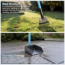Dog Pooper Scooper — Stainless Metal Poop Scooper for Yard Long Handle