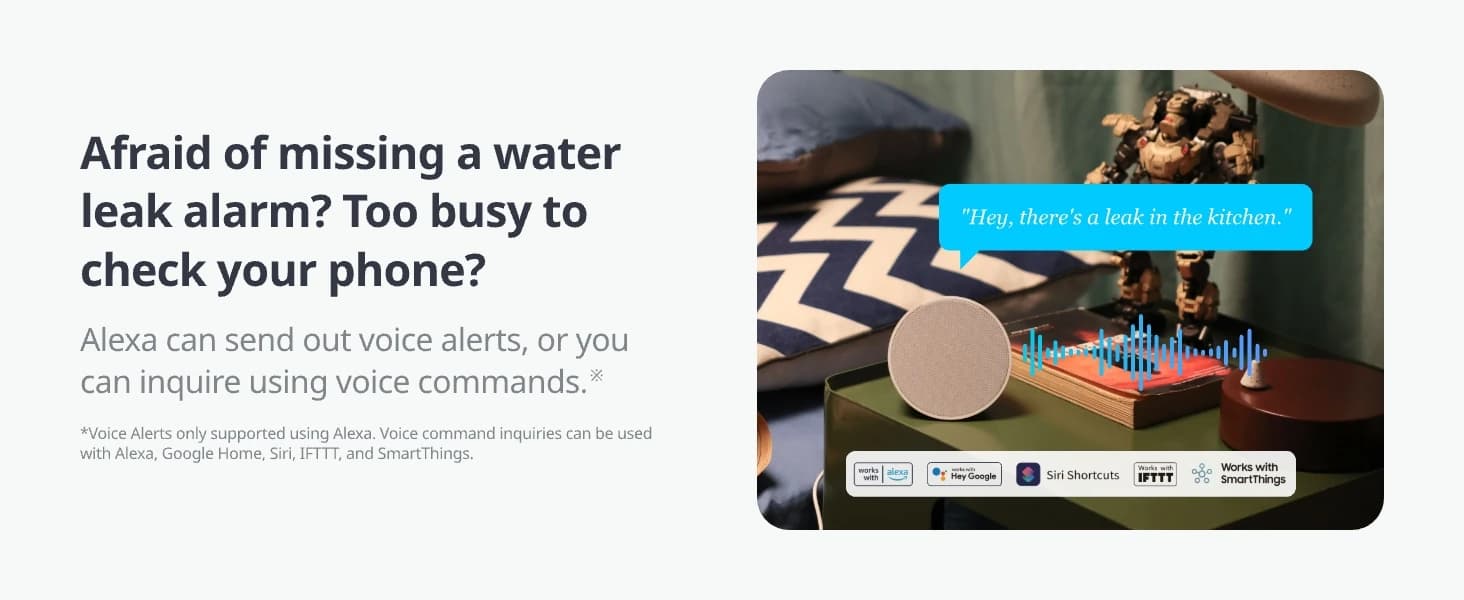 WiFi Water Leak Detector for Home — collection imagery