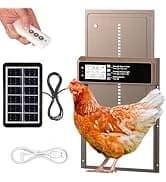 Automatic Chicken Coop Door Solar Powered with Timer and Light Sensor — collection imagery